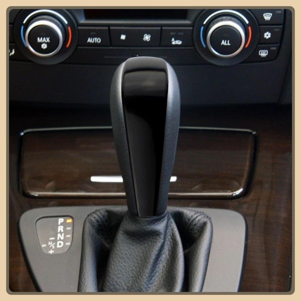 Car Gear Shift Knob Sticker Trim For Bmw 3Series E87 E90 E91 E92 E93 E84 2006-2012 Decoration Cover Accessories