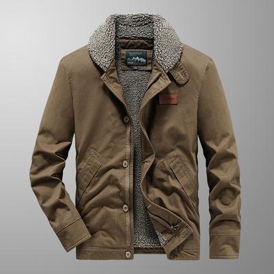 Giacca Casual da Montagna da Uomo di Mezza Età per Primavera e Autunno, Funzionale da Esterno con Risvolto, da Indossare, Giacca a Maniche Lunghe