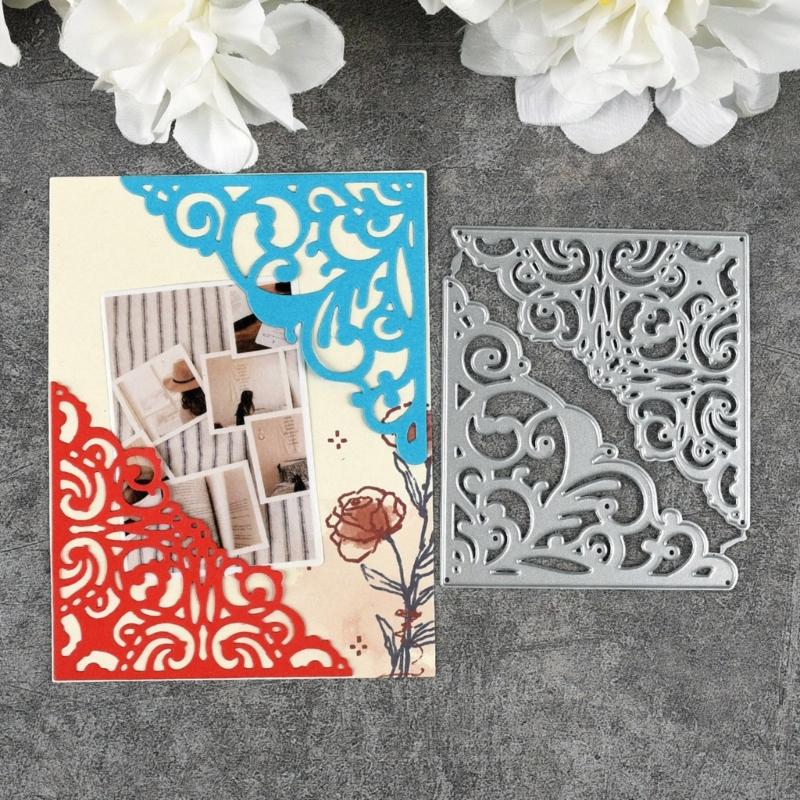 Geometric Triangular Carbon Steel Cutting Dies For Scrapbooking Card Making Album Decorative Embossing Paper Die Cut