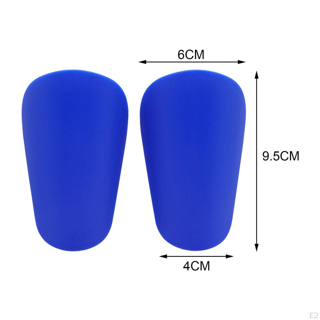 1 Pair Soccer Shin Guards Calf Anti Kick Lightweight Protector Leg Pads for