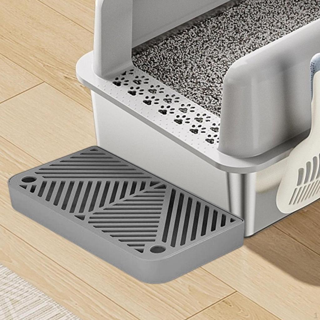 Cat Lipter Mat Kitten Litch Footboard Pand Control of The Double -layer Litter for Interior Cats