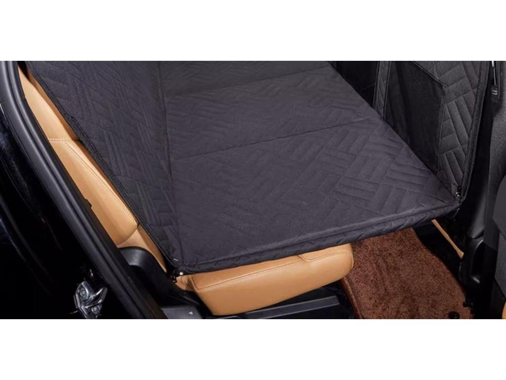 Verdickte belastbare Rücksitz-Hundematte: Reise-Doppelmatte und Hundenest