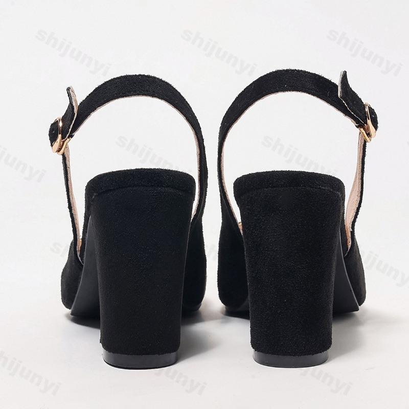 Fashion Women's Sandals 2025 Summer New Fashion Leopard Print Sandals Women Buckle Strap Platform Office High Heels Sandalias De Mujer