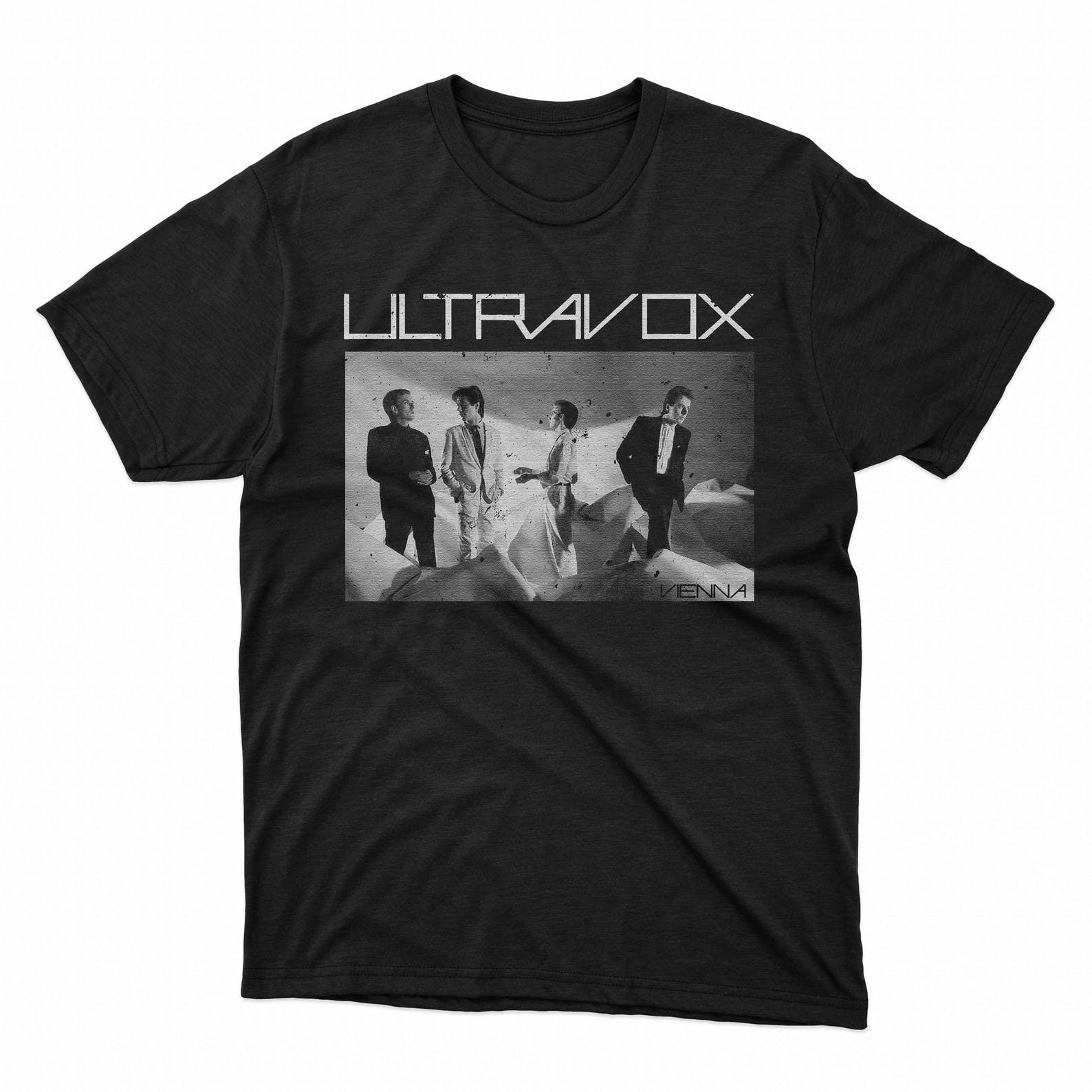 ULTRAVOX Shirt 80s New Wave T shirt Vintage Fit Post Punk Tee 3XL