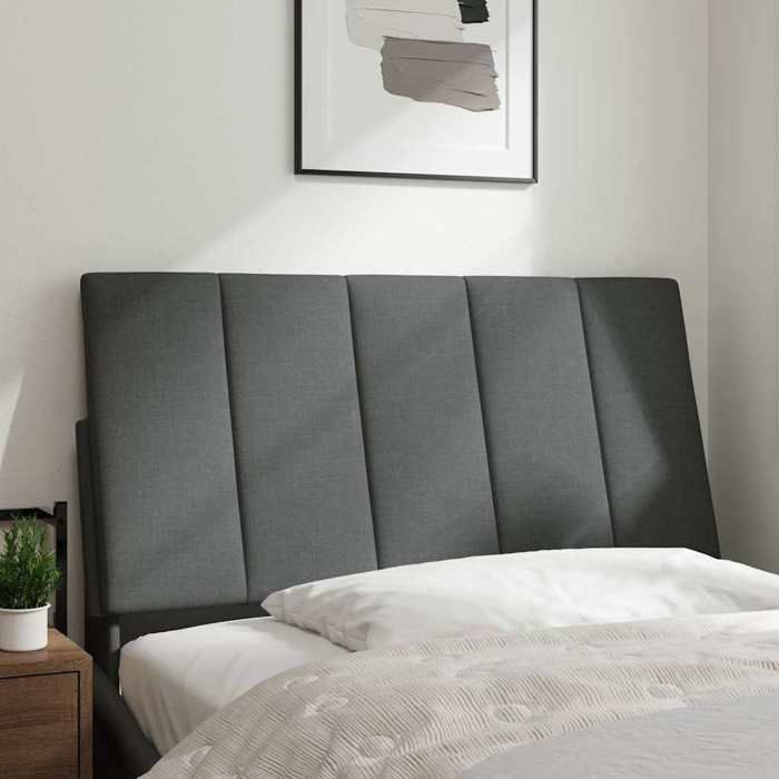 VidaXL Headboard Cushion Dark Grey 100 Cm Fabric 4019150