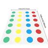 Outdoor Body Twisting Board Game Interactive Sports For Children And Adults Body Twisting Toys Family And Friends Party Mats