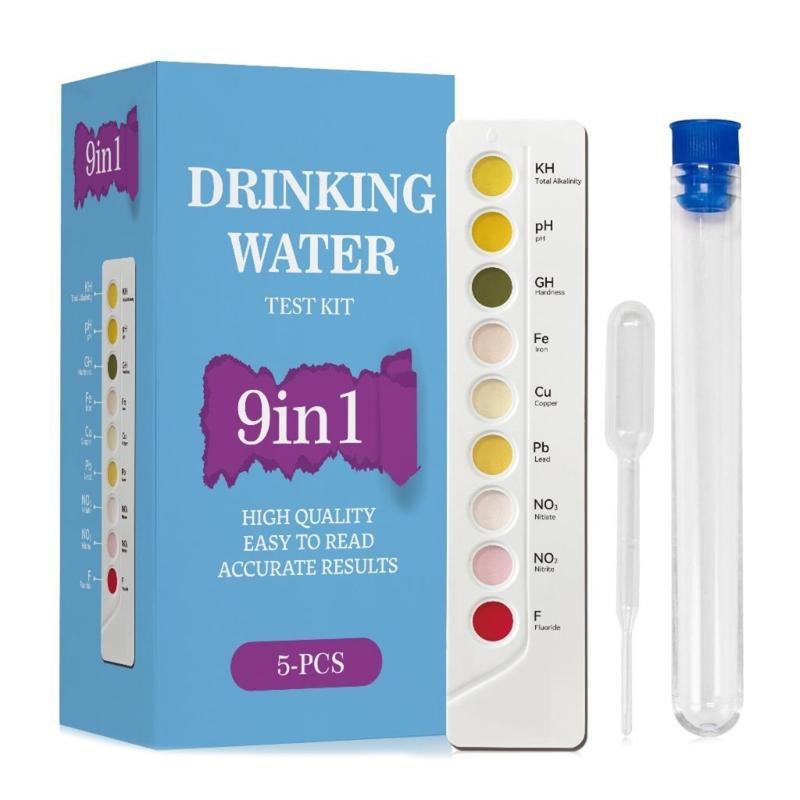 Multiple Parameter Water Testing Strips for Accurate Cyanuric Acid, and Chlorine Detection Comprehensive Quality Check