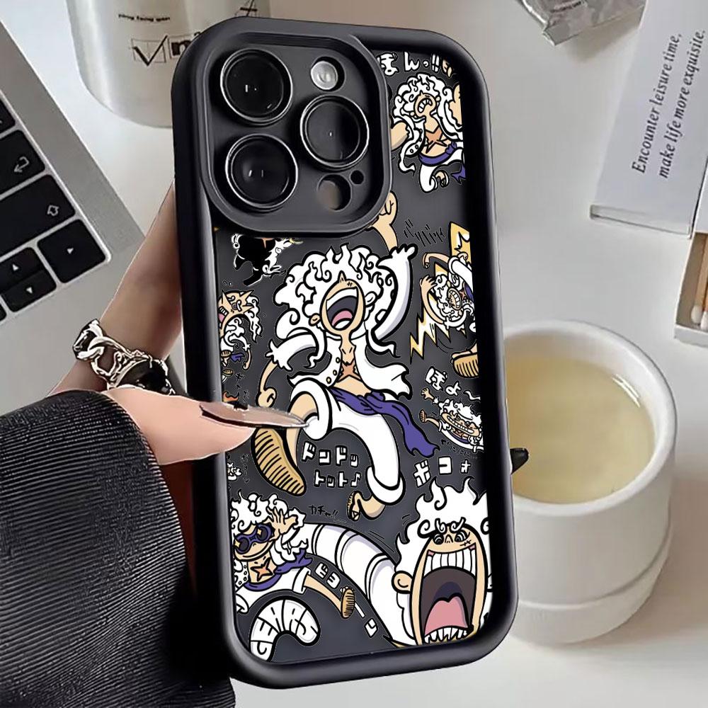 Anime One P-Piece Luffy Gear 5 Phone Case For HONOR X9D X9B X9A X8C X8B X8A X8 X7A X6A X7 X9 MAGIC 5 6 7 8 Y9 DIY Case Cover