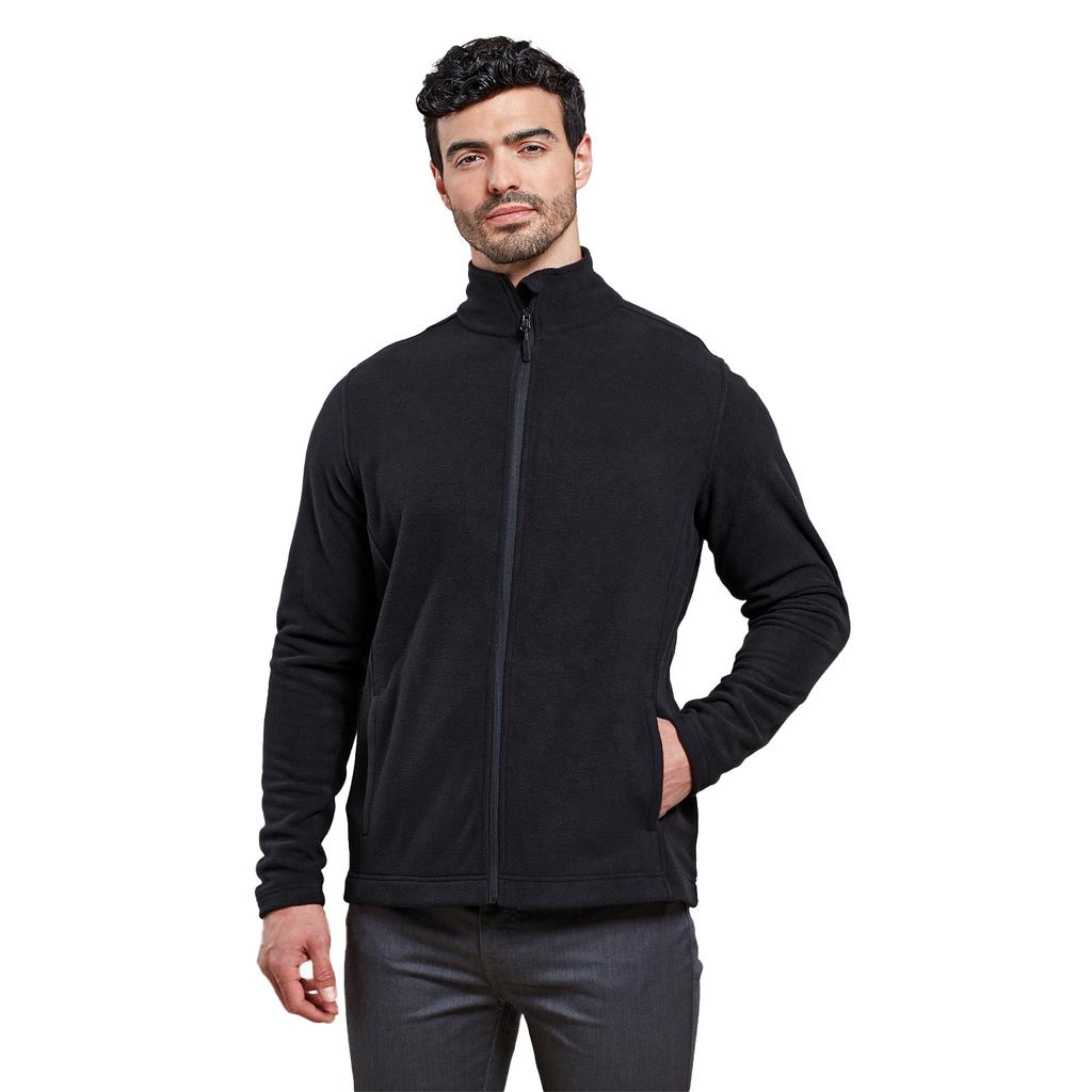 Premier Mens Recyclight Microfleece Full Zip Jacket