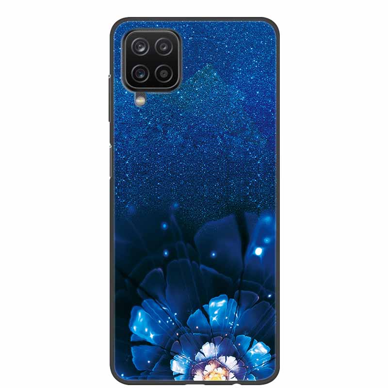 For Samsung A12 Case Marble Soft Silicone Back Case for Samsung Galaxy A12 GalaxyA12 Nacho A 12 SM-A125 Phone Cover Coque Fundas
