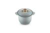 Le Creuset Cocotte Every 18" Cast Iron Enamel Pot, Sea Salt, Gas, Induction, Oven, and Dishwasher Safe [Official Japanese Product]