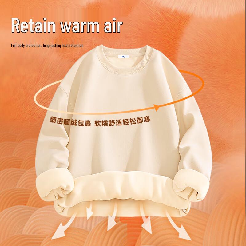 Warrior Men's Fleece-Lined Crewneck Sweatshirt