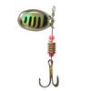 30 Stück/Karton Metall Löffel Spinner Angelköder 6cm 3g Künstlicher Köder Angelzubehör Pin Crankbait für Barsch Forelle Barsch Hecht