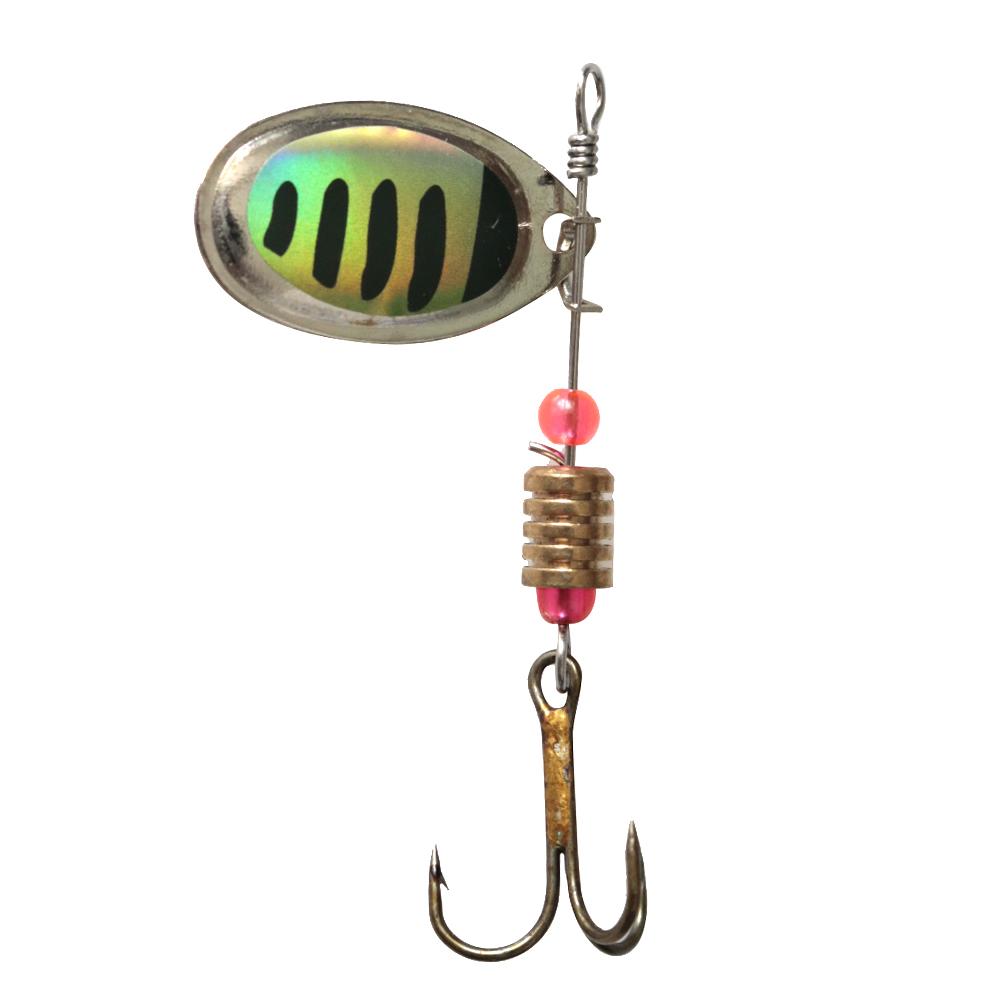 30 Stück/Karton Metall Löffel Spinner Angelköder 6cm 3g Künstlicher Köder Angelzubehör Pin Crankbait für Barsch Forelle Barsch Hecht