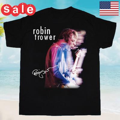 Robin Trower Live In Concert Short Sleeve Unisex T-Shirt Full Size