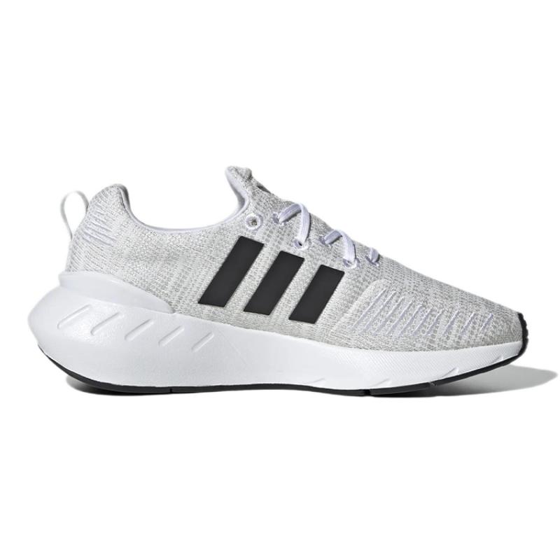 adidas Swift Run 22 Cloud White Core Black Grey GS Sneakers GW8179