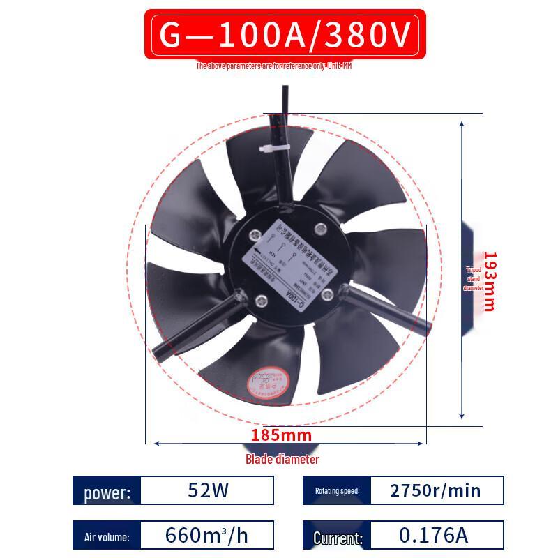 RiQiang Inverter Motor Cooling Fan