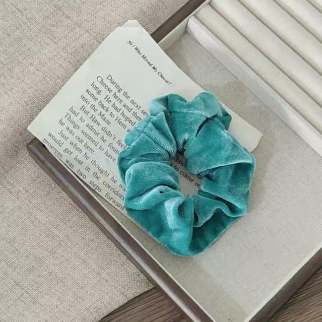 Высококачественные корейские бархатные резинки для волос: Стильные ретро эластичные резинки для волос