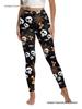 European & American Halloween Pumpkin Festival Women's Yoga Pants with Digital Print