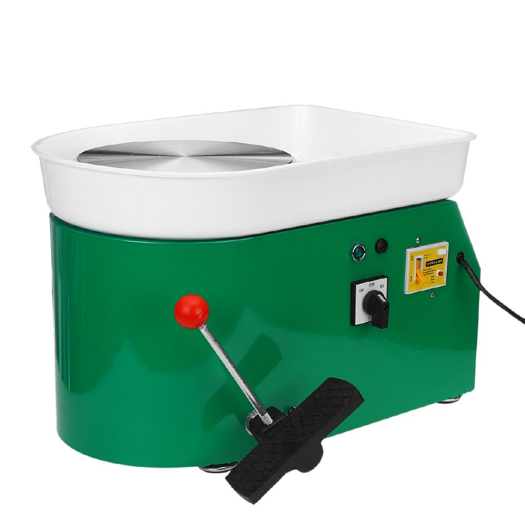 220V /110V DIY Electric Pottery Wheel Ceramic Machine 600W Foot Pedal Clay Pottery Forming Ceramic Works Art Work Mould US EU AU