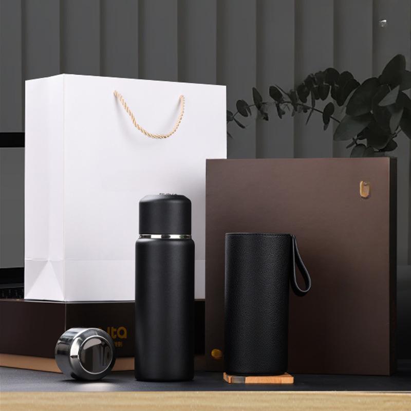 Large-capacity 580ml Business Mug Durable Practical Stainless Steel Travel Coffee Cup for Office Commute 580ml