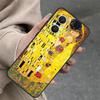 Der Kuss Gustav Klimt Gemälde Hülle Für OPPO Reno 7 8 Lite 10 11 12 13 14 Pro 8T 12F 13F 14F OPPO Find X8 X6 X9 Pro Abdeckung