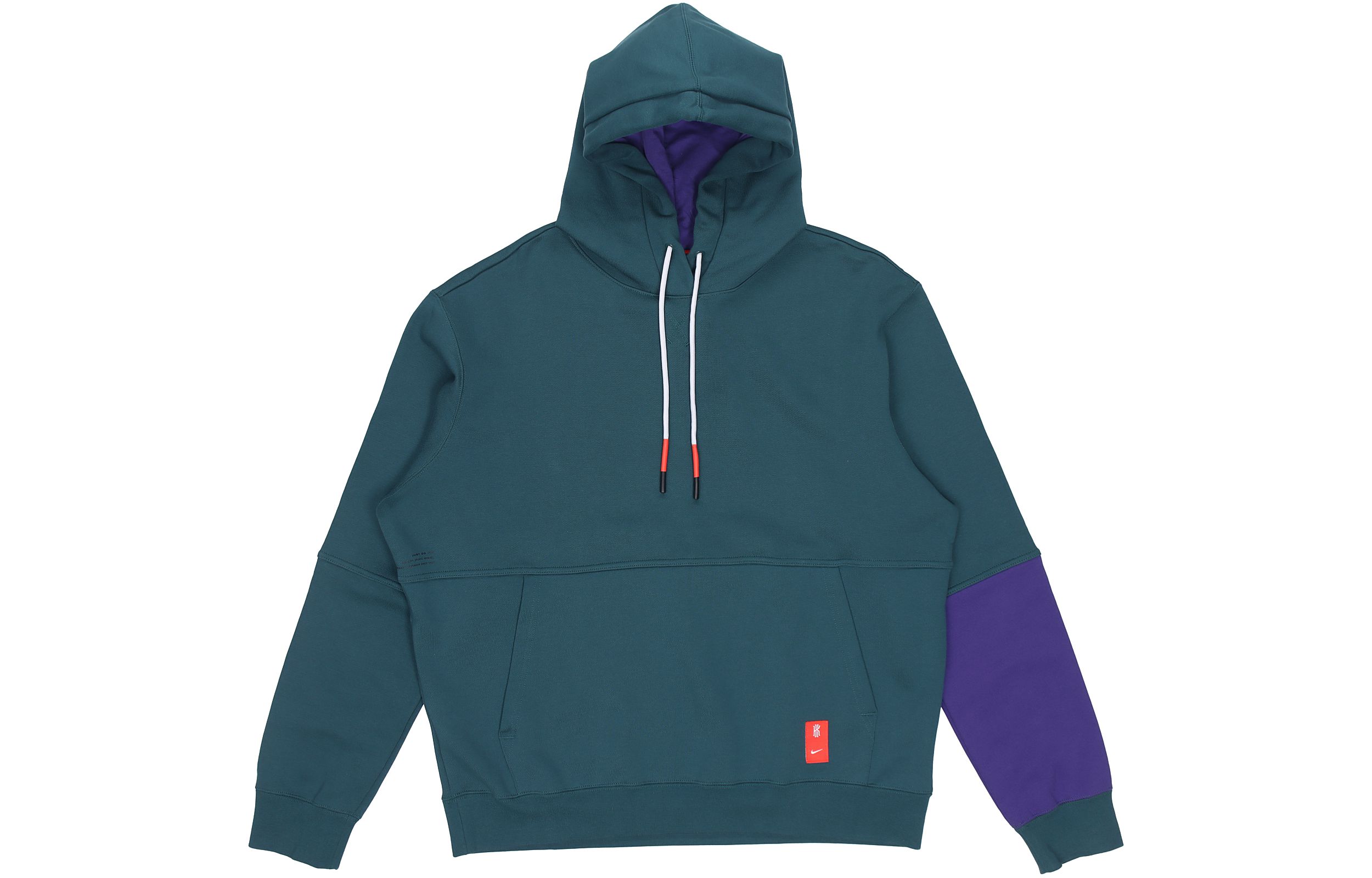 Nike Kyrie Hooded Comfortable Letter Fleece Lined Thermal Long Sleeved Sweatshirt Men s Dark Atomic Blue CK6746-300 S