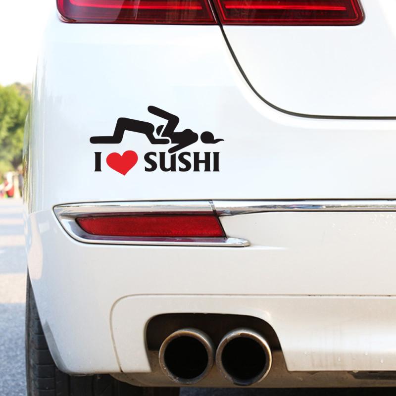 Car Decal Sexy Pattern Vinyl Sticker Car Rear Window Bumper Body Scratch Graffiti Sticker