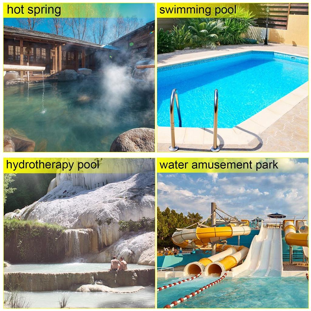 Pompă Piscină 1 CP, 15000 L/h 750W Pompă Piscină Pompă Piscină Îngropată/Supraetajată cu Coș de Filtrare Motor Pompă Piscină pentru Apă Curată în Piscină 1.97"