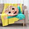 Coperta Stampata a Tema CoComelon - Perfetta per Divano, Letto, Viaggi e Uso Esterno | Lavabile in Lavatrice, Accogliente e Durevole.
