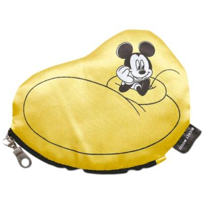 Marimo Craft Disney CATCH ME Series Die-Cut Pouch, Yellow, Mickey Mouse, Approx. W140 X H105 X D10mm, MIC-011