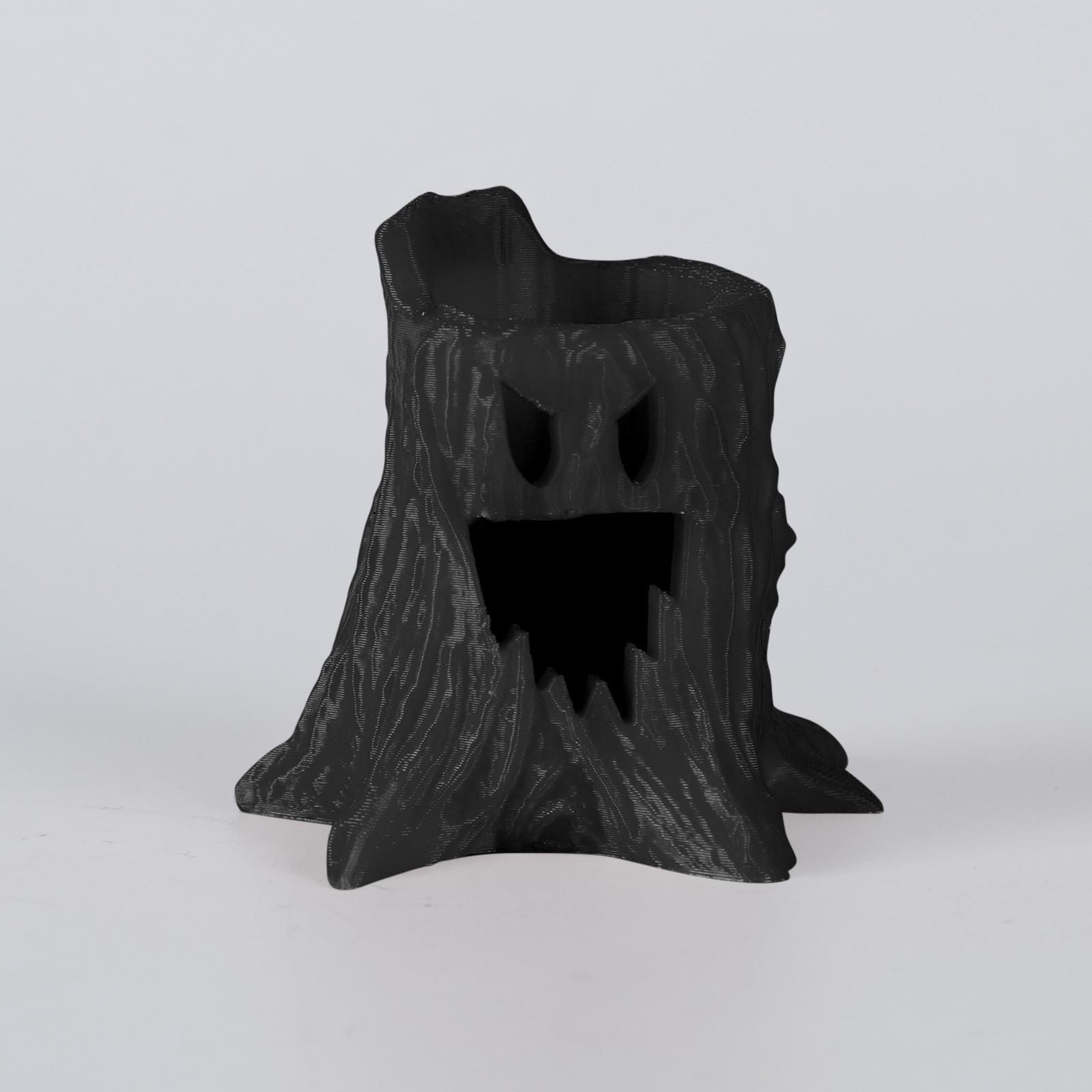 

3D-печать Хэллоуин ужас пень дерева 3D-печать пень дерева игрушка атмосферное украшение для взрослых и детей, пень дерева игрушка орнамент One Size