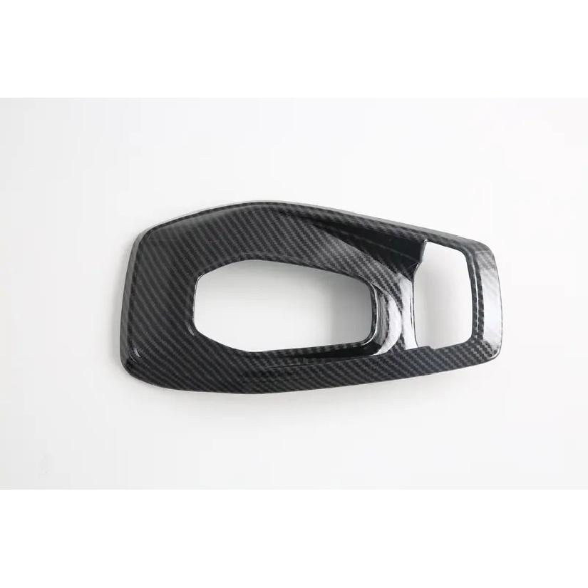 For MG 5 MG5 2025 2026 Car Accessories Carbon Fiber Style Gear Shift Panel Center Console Cover Trim Frame