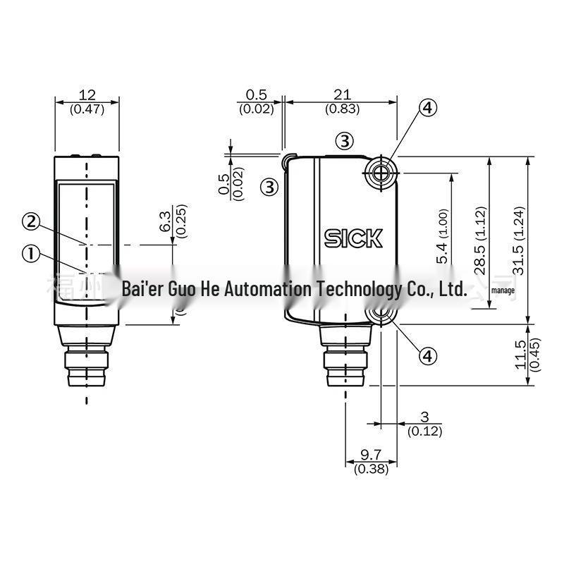 Brand New Original GL6L-P4212 Photoelectric Sensor Switch with Mirror Reflection Feature, Warranty Included. P4212
