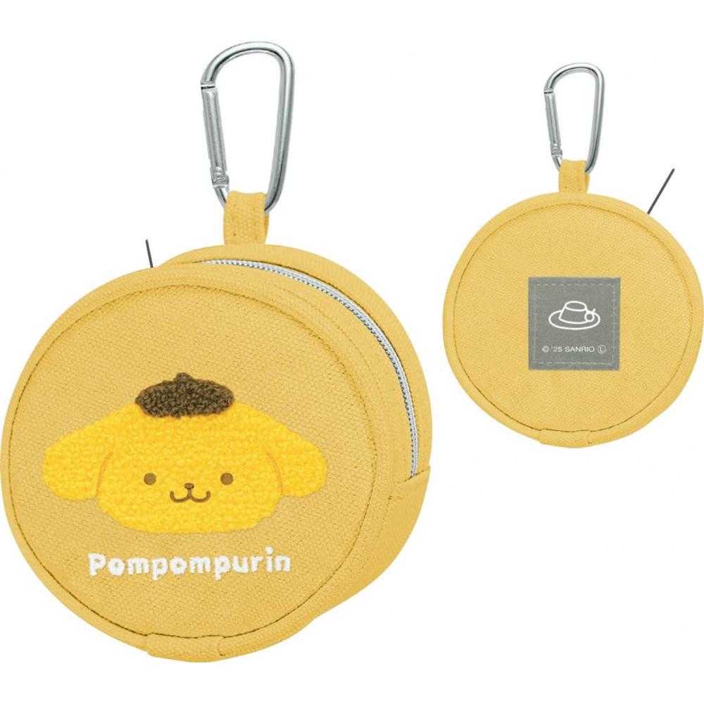 

Sanrio Sanrio Mofumofu Round Mini Pouch Pompompurin