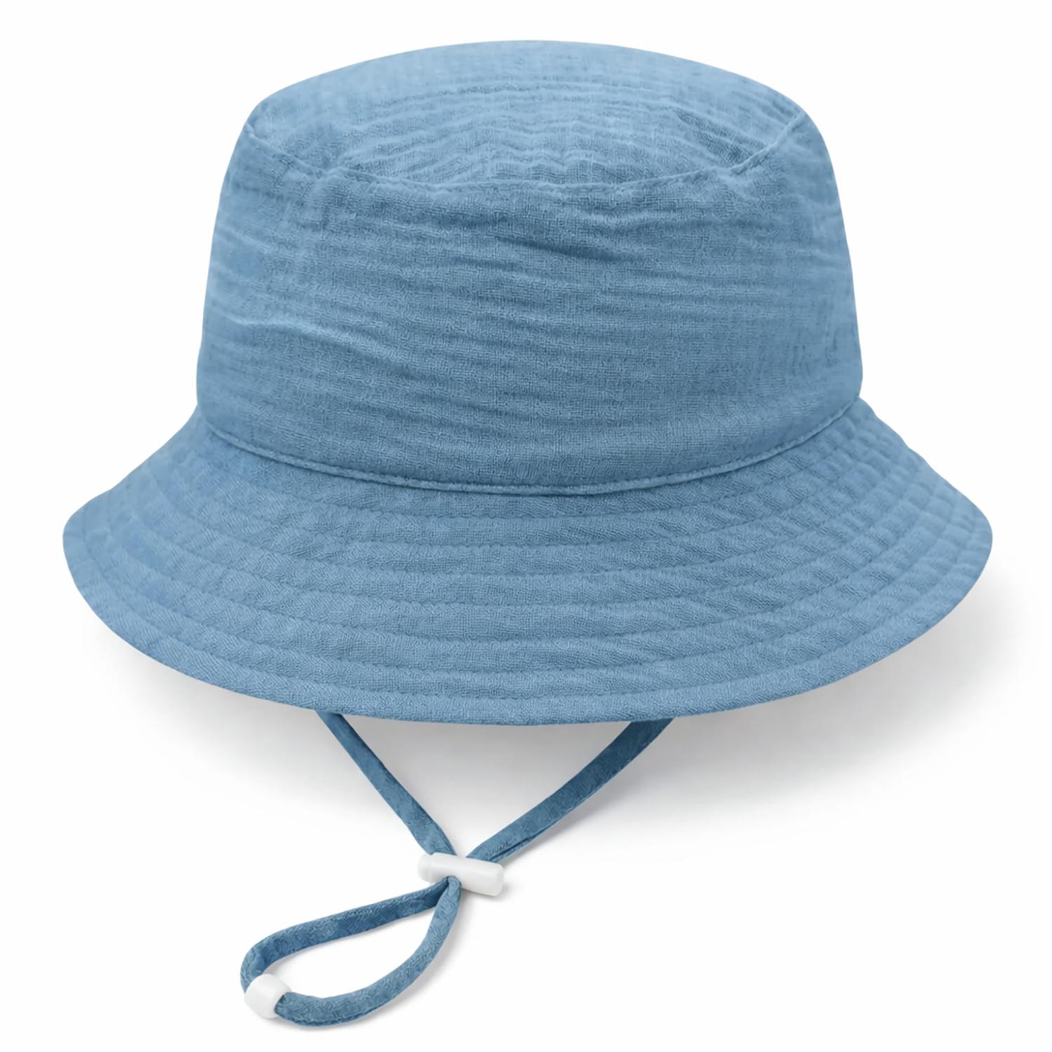 

Pure Cotton Baby Sun Hat Lightweight Breathable Children s Fishing Cap Spring Summer Infant Protection 0-3 Years Old S 48