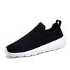 Fashion Outdoor Men Casual Canvas Shoes Lightweight Summer Mesh Shoes Breathable Slip on Flats Breathable Men Walking Shoes Soft Loafers