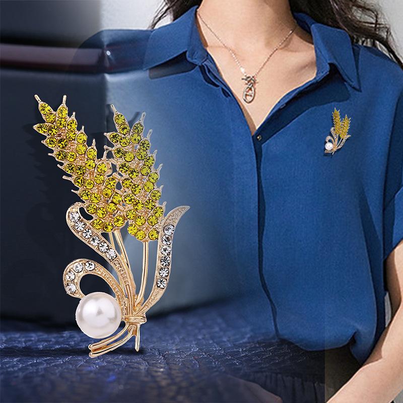 Eleganckie Broszki Kwiatowe dla Kobiet, Broszki Kwiatowe z Pereł i Dżetów, Broszki Klapowe, Akcesoria do Szali, Szali, Kostiumów, Garniturów, Sukienek