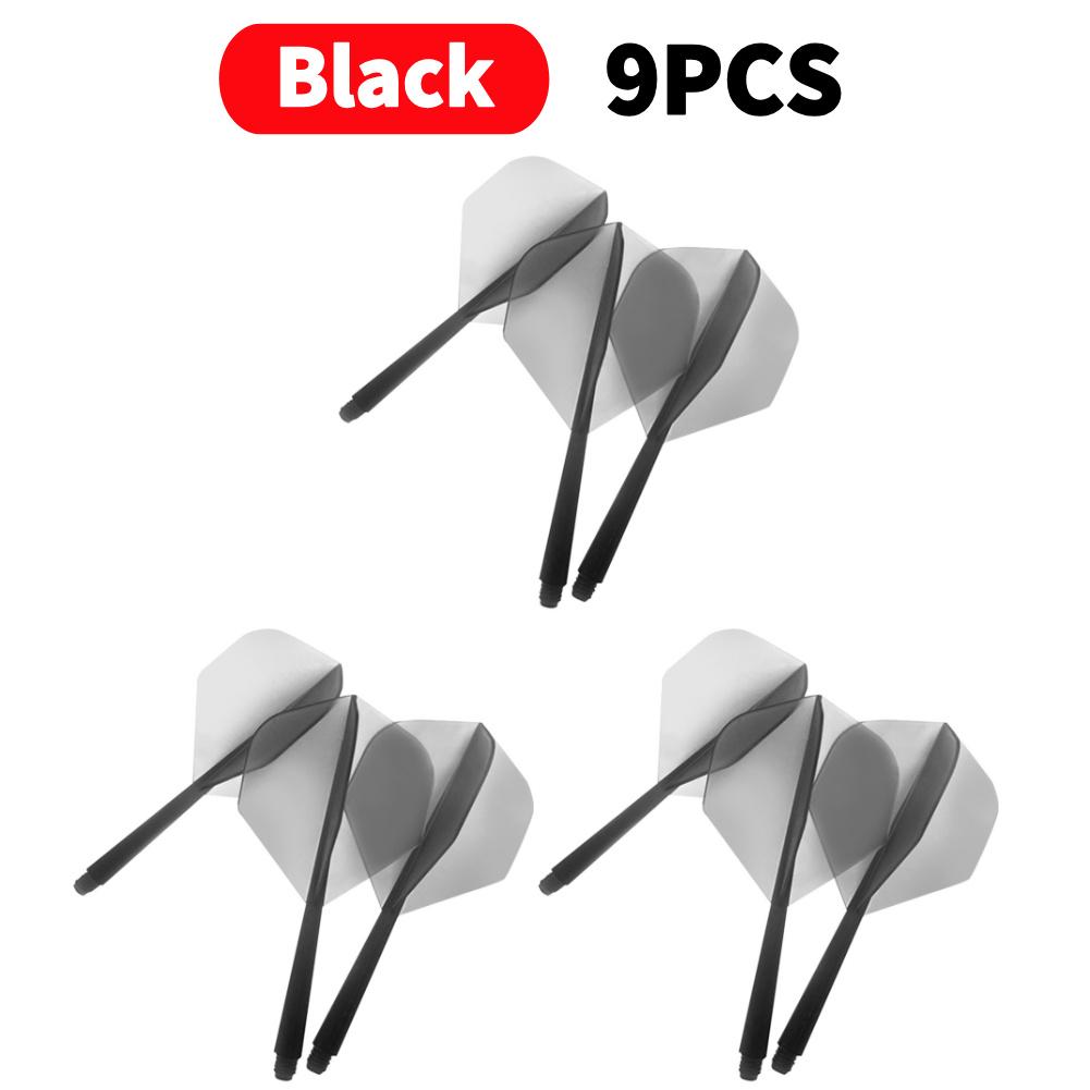 3-30Pcs 2BA Darts Tail Durable Anti-fall Darts Flights Transparent Plastic Darts Shafts Dart Throwing Entertainment Games