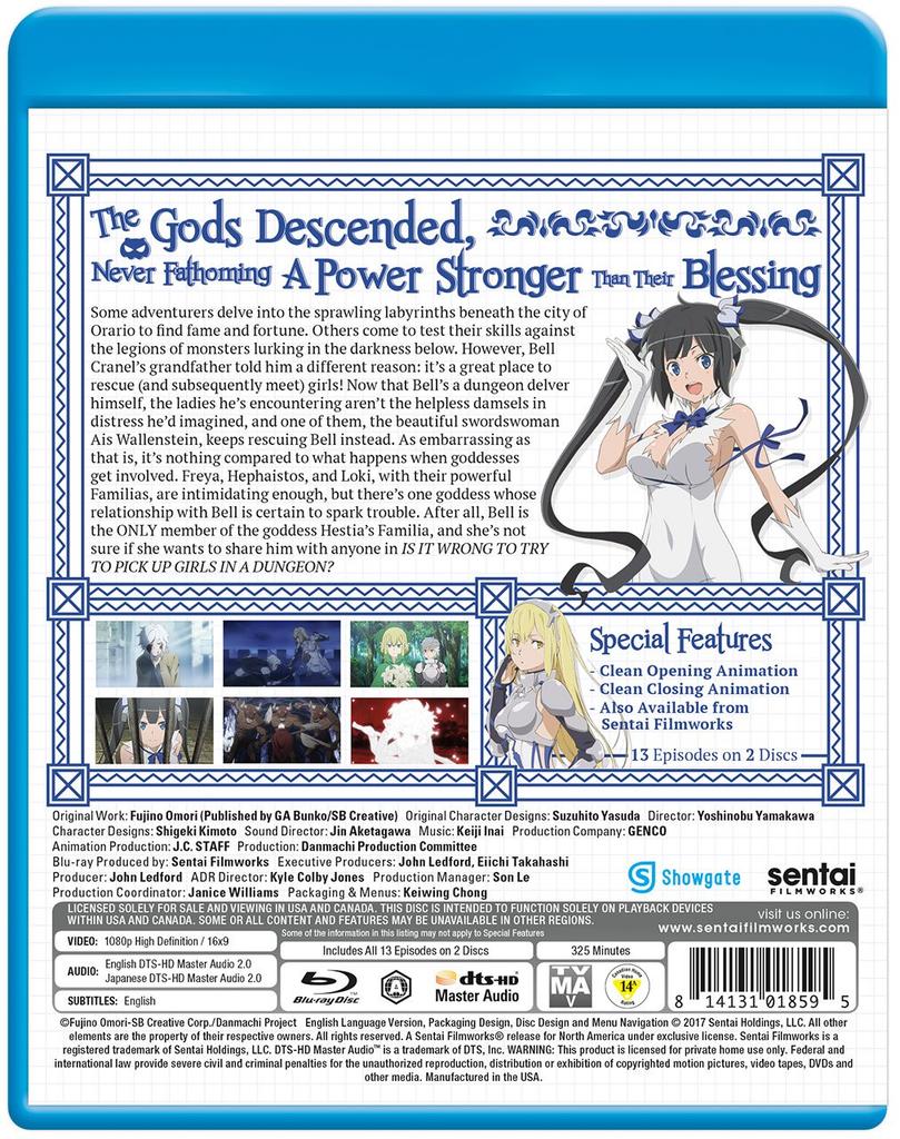 Is It Wrong to Pick Up Girls in a Dungeon?