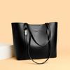 Bolsa Tote Moderna e Minimalista, Bolsa de Ombro de Grande Capacidade, Bolsa Tote Retrô, Bolsa de Mão Feminina, Bolsa de Ombro Casual para Compras