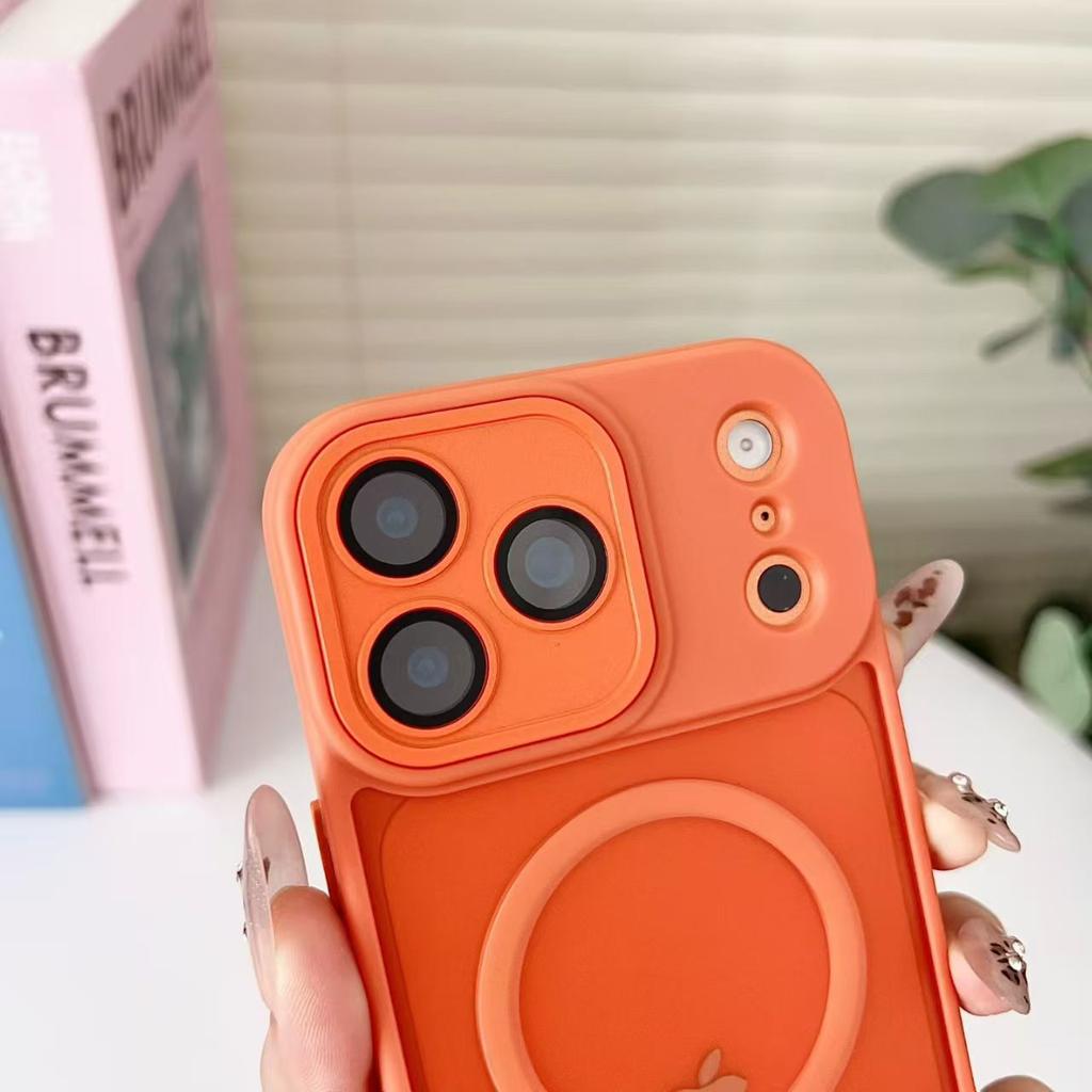 Armor Shockproof Matte Translunt Magnetic Phone Case For iPhone 17 16 15 14 13 12 11 Pro Max Plus 17Air 16e For Magsafe  Cover