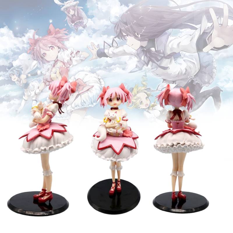 Madoka Puella Magi Magica Kaname Madoka Action Figure Model Tabletop Decoration