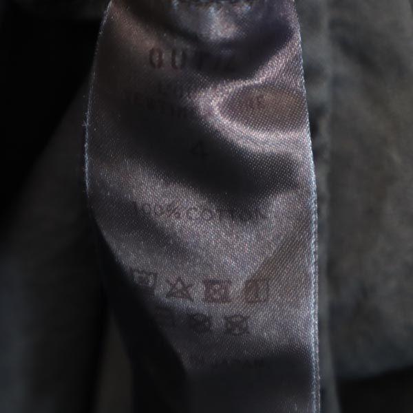 OUTIL made in Japan Stainless collar coat 4 Navy system Waist belt Men's Used