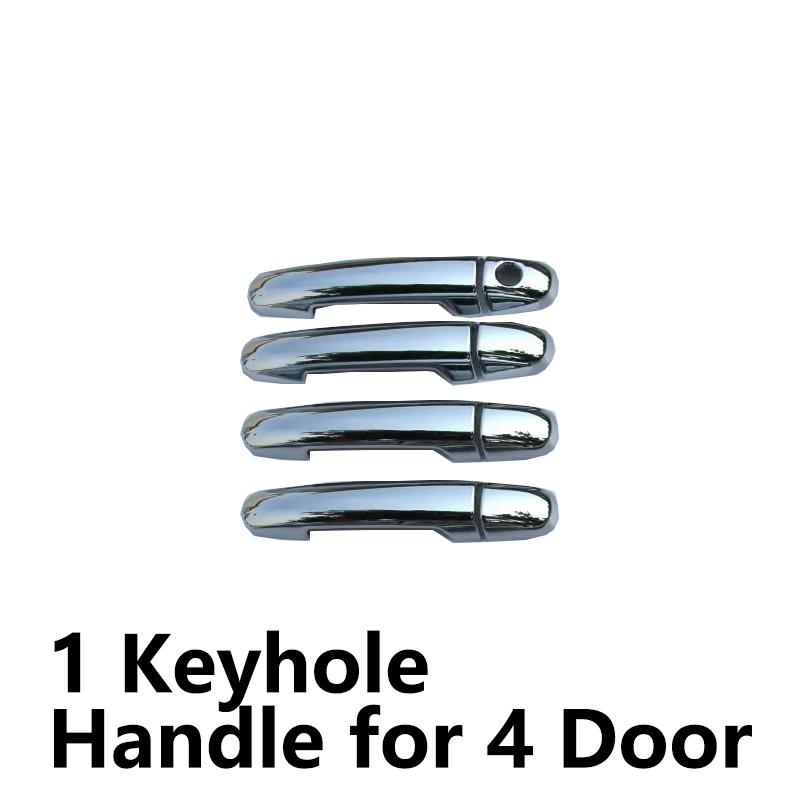 For Geely Yuanjing X3 Accessories GX3 Pro 2024 2017~2025 Covers Chrome Door Handle Anti-Scratch Damage Stickers Car Accessories