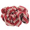 Chiffon Two-Color Striped High Elastic Women's Hair Tie