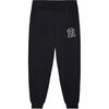 New Era FW24 MLB Vintage Academy Club Series New York Yankees Logo Letter Cuffed Casual Loose Knit Sweatpants Unisex Bottoms Black 14385179