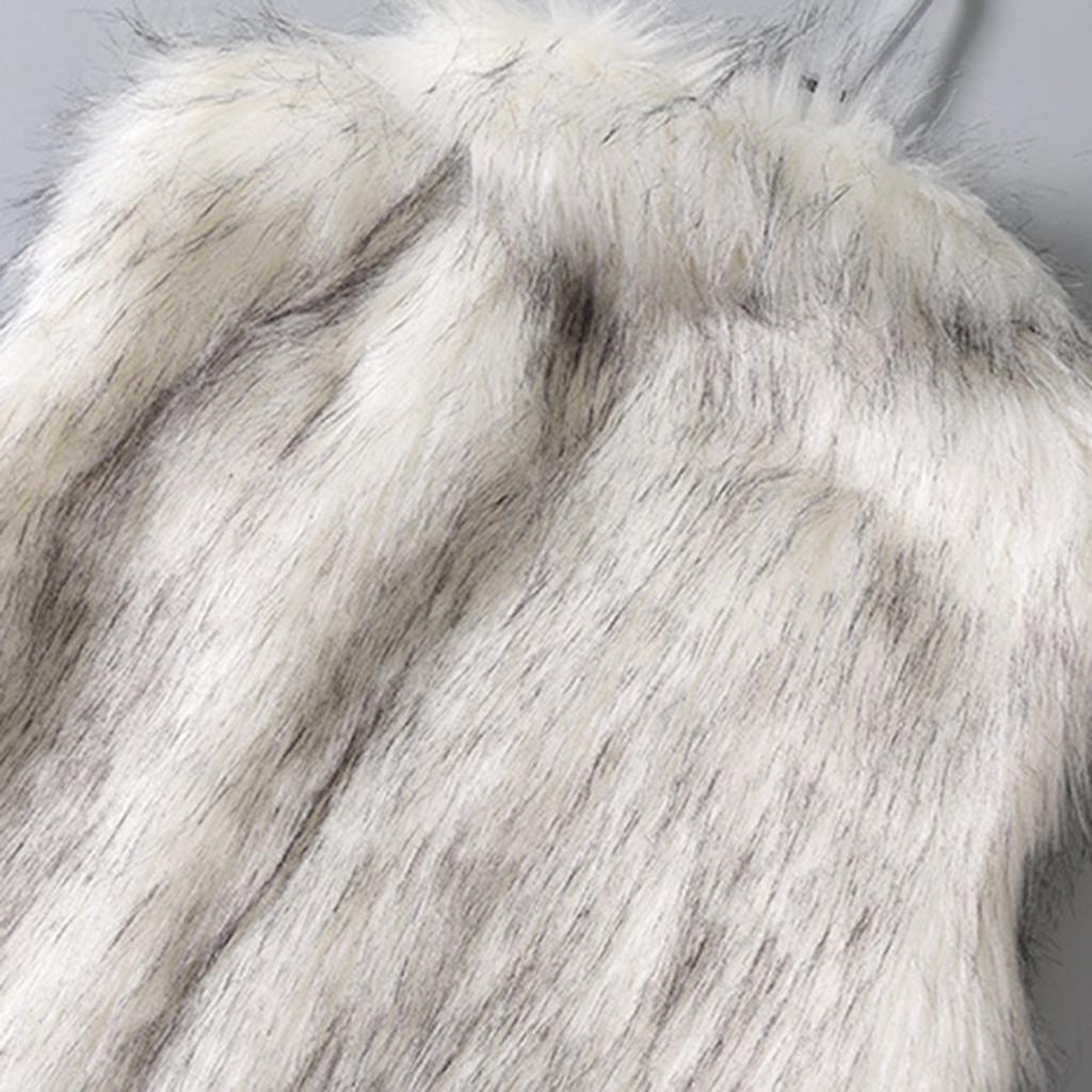 Women's Wool Vest Faux  Vest Stand Collar Faux  Vest Jacket