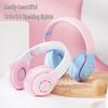 B39M PRO LED Gradient Light-Up Wireless & Wired Bluetooth Headband Headphones