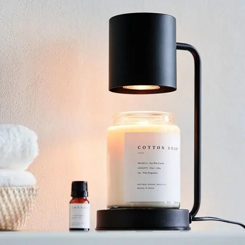 Dimmable Candle Warmer Wax Burner Retro Indoor Lighting Lights Wax Melt Burner Table Lamp Candle Melting Tools Home Decor